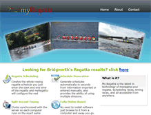 Tablet Screenshot of myregatta.co.uk